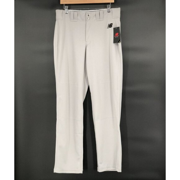 New Balance Other - New Balance Men's Solid Full Length Baseball Pants L Gray Fast Dry Moisture Wick